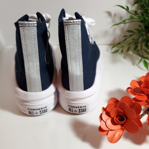 Converse CTAS MOVE HI Platform WOMEN SZ  / 570261C - Picture 11 of 11